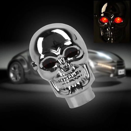 LED Skull Head Gear Shift Knob — Universal Fit
